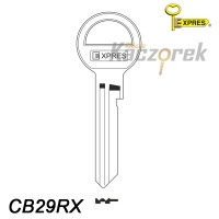 Expres 083 - klucz surowy mosiężny - CB29RX